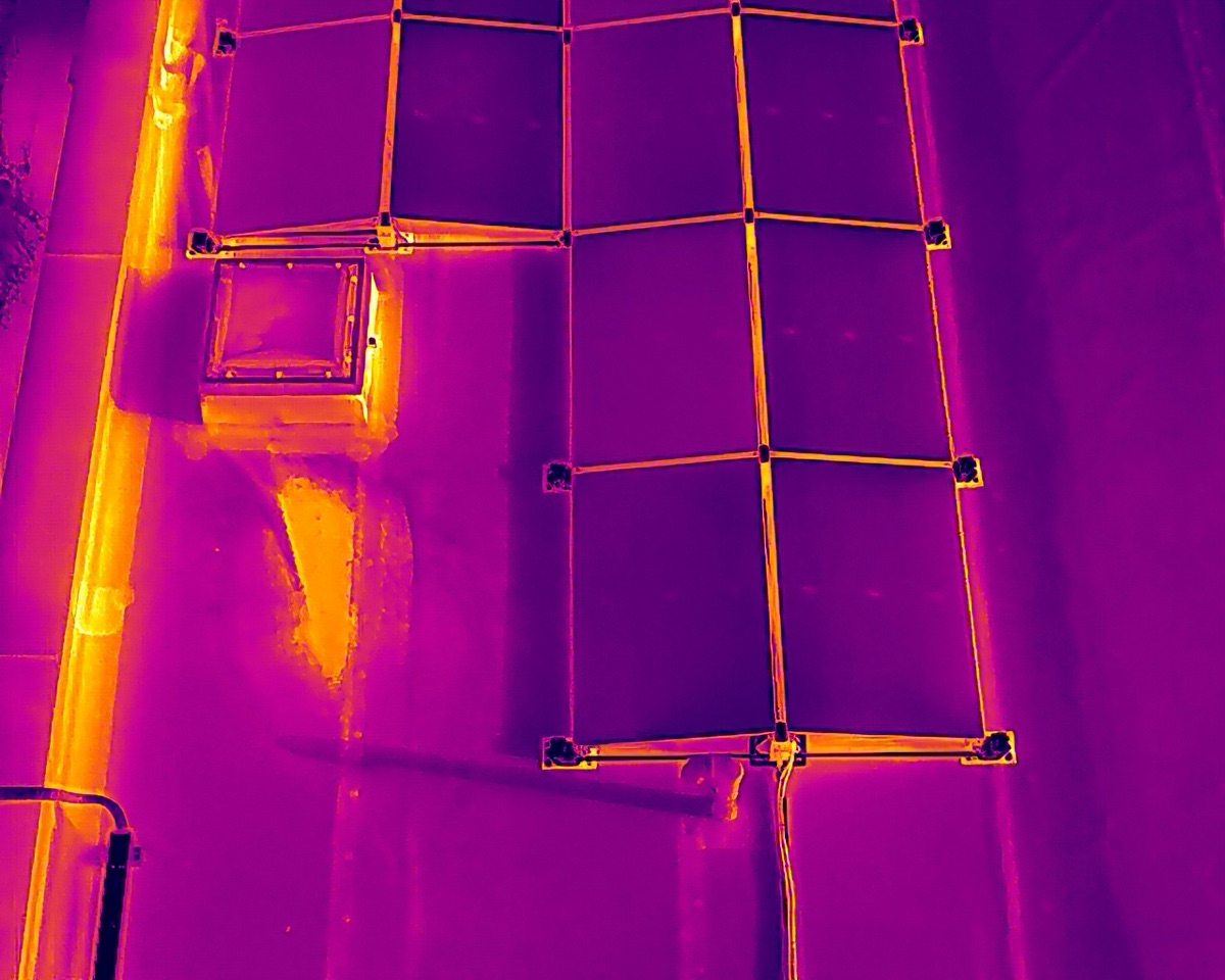 Thermografie PV-Anlage – Panelinspektion